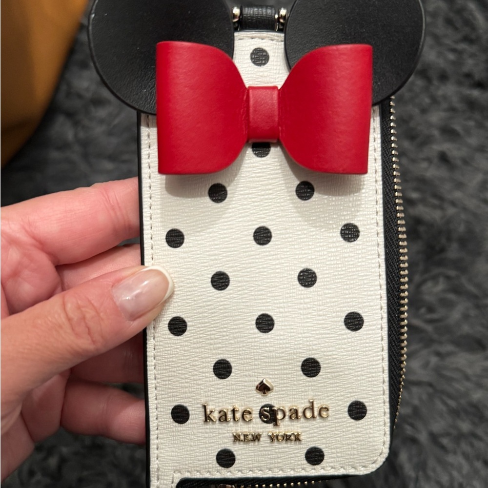 Kate Spade Minnie Mouse lanyard